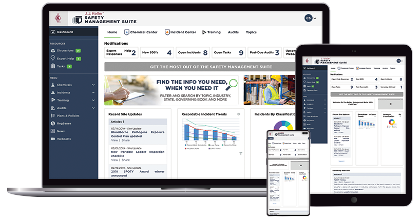 J. J. Keller® Safety Management Suite (formerly KellerOnline)