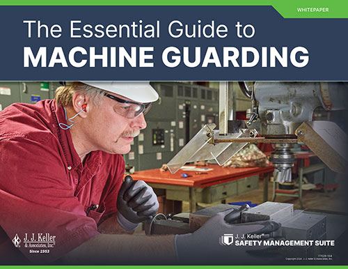 Essential Guide to Machine Guarding Whitepaper Cover