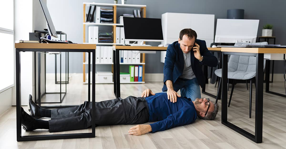 Unconscious Employee