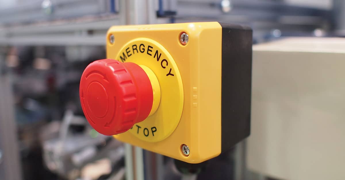 Emergency Stop Button