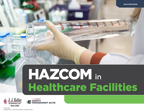 HazCom in Healthcare Facilities Whitepaper Cover