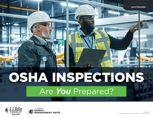 OSHA Inspections Whitepaper Cover