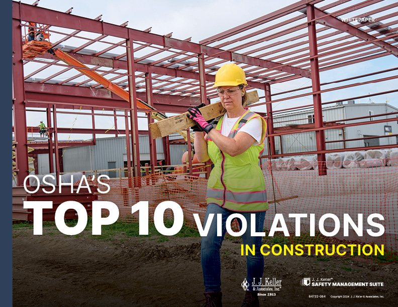 OSHA's Top 10 Violations for Construction Whitepaper Cover