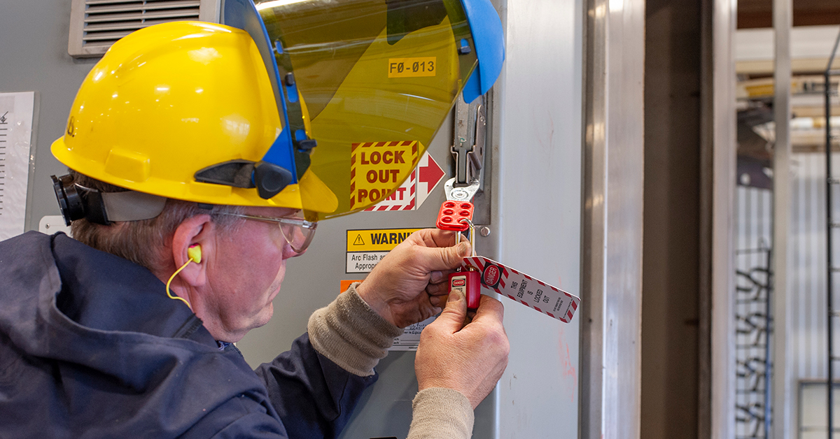 Minor service misconceptions under lockout/tagout